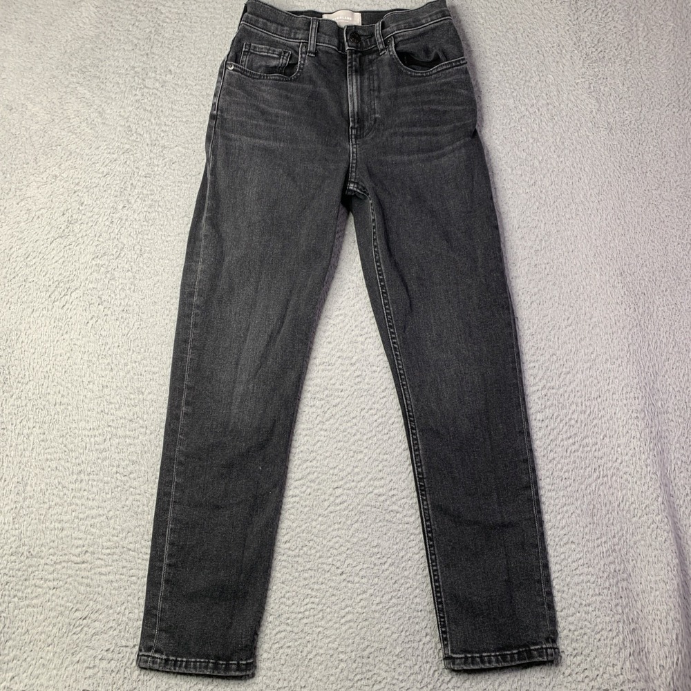 Everlane The Cheeky Jeans 26x26 Jeans Cropped Ankled Black